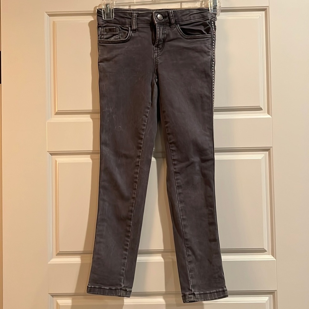 Kidpik Studded Pants - Adjustable Waist - Size 7